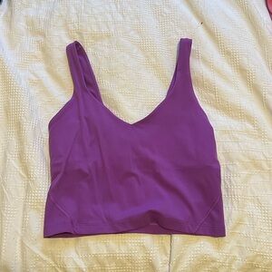 Lululemon Vivid Plum Align Tank